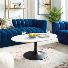 Load image into Gallery viewer, Lippa 42&quot; Oval Wood Coffee Table by Modway
