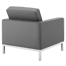 Load image into Gallery viewer, Loft Tufted Vegan Leather Armchairs Set of 2 by Modway
