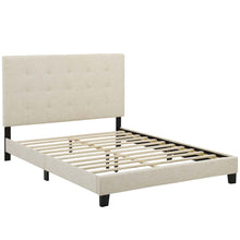 Load image into Gallery viewer, Melanie Tufted Button Upholstered Fabric Queen Platform Bed by Modway
