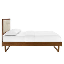 Load image into Gallery viewer, Willow Wood Full Platform Bed With Angular Frame by Modway
