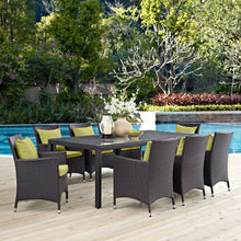 Load image into Gallery viewer, Convene 9 Piece Outdoor Patio Dining Set by Modway
