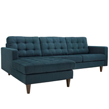 Load image into Gallery viewer, Empress Left-Facing Upholstered Fabric Sectional Sofa by Modway
