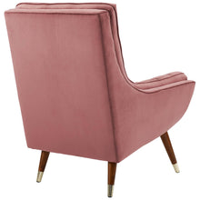 Load image into Gallery viewer, Suggest Button Tufted Performance Velvet Lounge Chair by Modway
