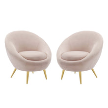 Load image into Gallery viewer, Circuit Performance Velvet Accent Chair Set of 2 by Modway
