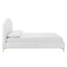 Load image into Gallery viewer, Olivia Performance Velvet Queen Platform Bed by Modway
