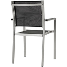 Load image into Gallery viewer, Shore Outdoor Patio Aluminum Dining Chair Set of 2 by Modway
