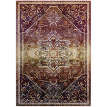 Load image into Gallery viewer, Success Kaede Transitional Distressed Vintage Floral Vintage Medallion 4x6 Area Rug by Modway
