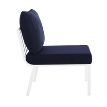 Load image into Gallery viewer, Riverside Outdoor Patio Aluminum Armless Chair by Modway
