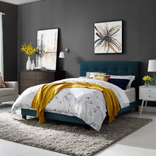 Load image into Gallery viewer, Amira Upholstered Fabric Twin Bed by Modway
