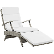 Load image into Gallery viewer, Envisage Chaise Outdoor Patio Wicker Rattan Lounge Chair by Modway
