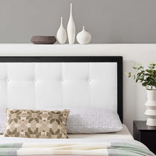 Load image into Gallery viewer, Draper Tufted Fabric and Wood Queen Headboard by Modway
