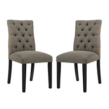 Load image into Gallery viewer, Duchess Fabric Dining Chair Set of 2 by Modway
