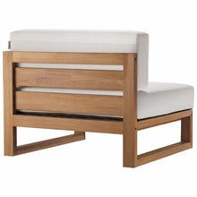 Load image into Gallery viewer, Upland Outdoor Patio Teak Wood Armless Chair by Modway
