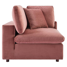 Load image into Gallery viewer, Commix Down Filled Overstuffed Performance Velvet 4-Seater Sofa by Modway
