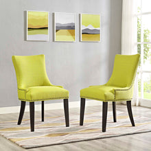 Load image into Gallery viewer, Marquis Fabric Dining Side Chair Set of 2 by Modway
