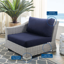 Load image into Gallery viewer, Conway Sunbrella¨ Outdoor Patio Wicker Rattan Left-Arm Chair by Modway
