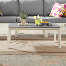 Load image into Gallery viewer, Riverside Aluminum Outdoor Patio Coffee Table by Modway
