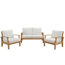 Load image into Gallery viewer, Marina 3 Piece Outdoor Patio Teak Set by Modway
