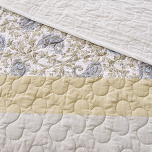 Load image into Gallery viewer, Dawn 6 Piece Cotton Percale Reversible Coverlet Set - Full/Queen MP13-7283 By Olliix
