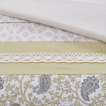 Load image into Gallery viewer, Dawn 9 Piece Cotton Percale Comforter Set - Queen MP10-7277 By Olliix
