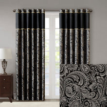 Load image into Gallery viewer, Madison Park Aubrey Jacquard Panel Pair -95" Panel MP40-693 By Olliix
