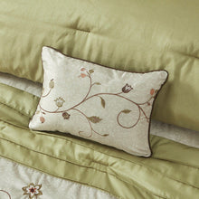 Load image into Gallery viewer, Madison Park Serene Embroidered 7 Piece Comforter Set -King MP10-637 By Olliix
