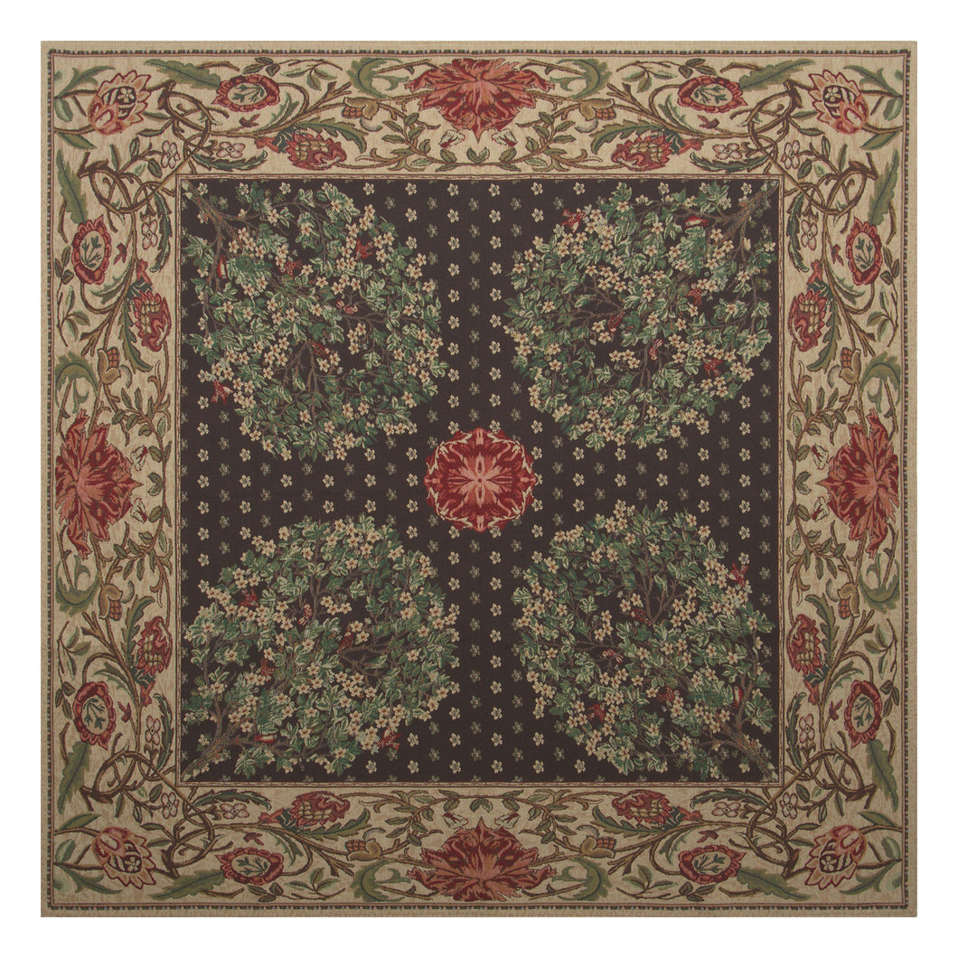 Tree of Life Brown Afghan Throw Wholesale