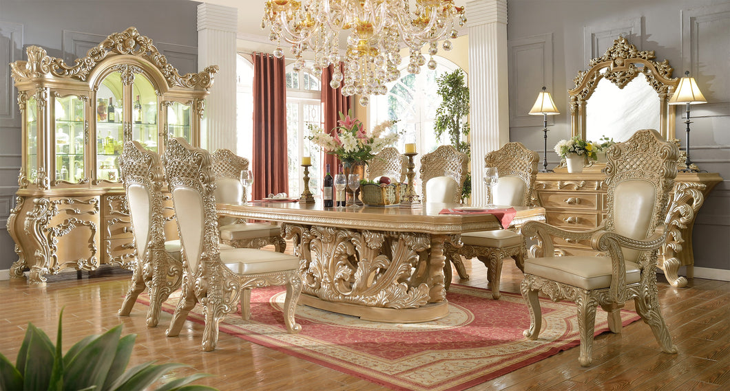 HD-7012 - 9PC DINING TABLE SET