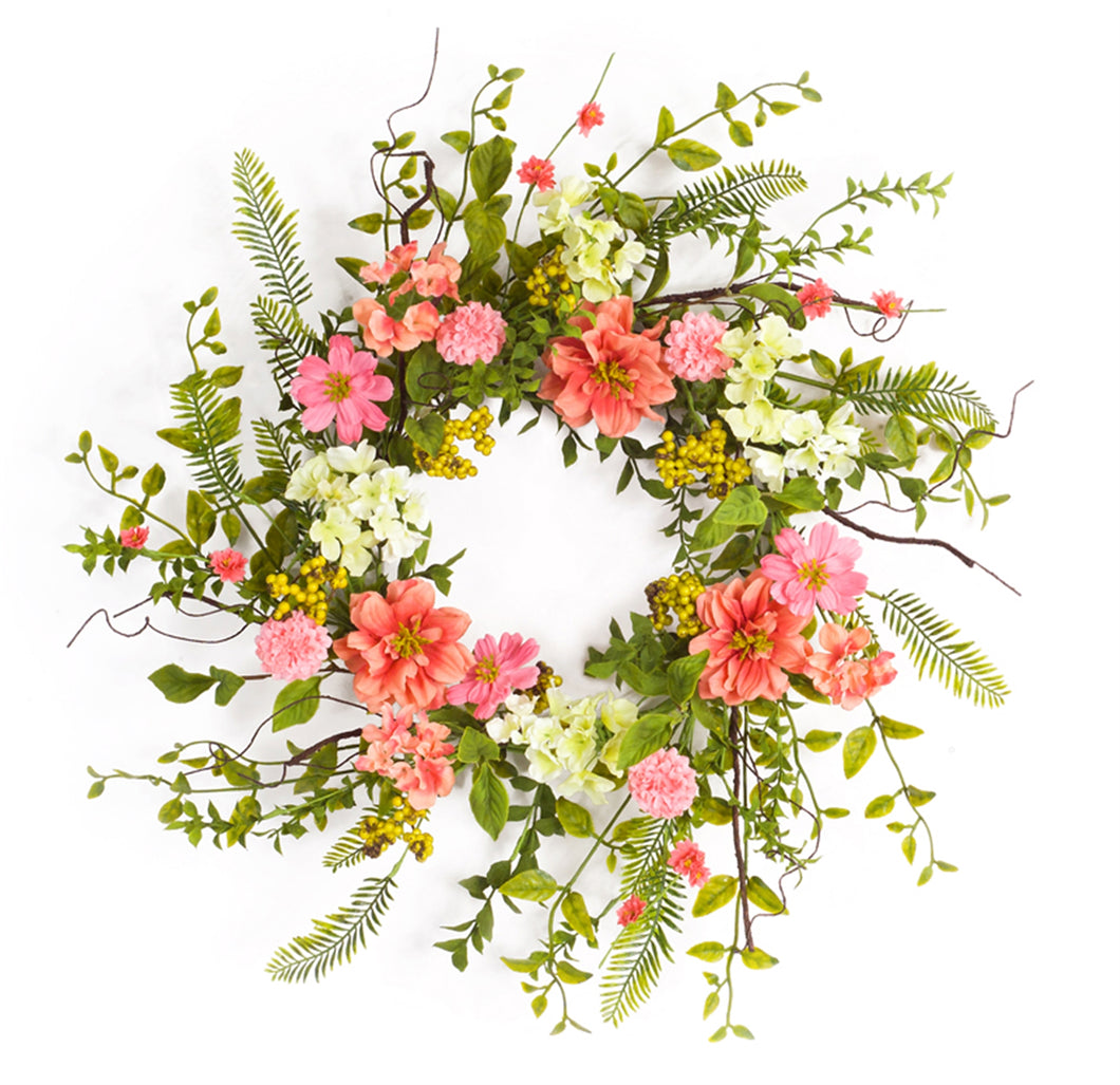 Cosmos Berry Wreath 27