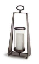 Load image into Gallery viewer, Metal Candle Holder with Tapered Frame (Set of 2)
