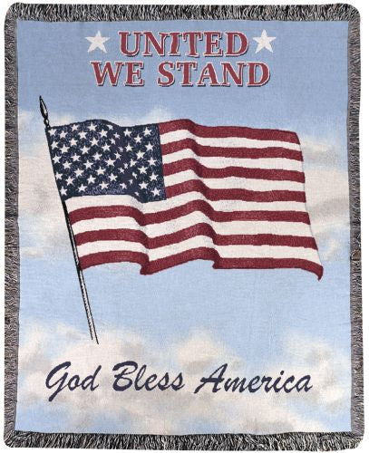 United We Stand I Afghan Throw
