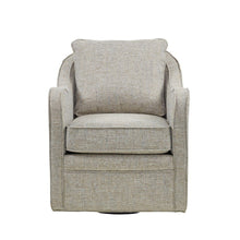 Load image into Gallery viewer, Madison Park Brianne Brianne Wide Seat Swivel Arm Chair- Grey Multi MP103-0985 By Olliix
