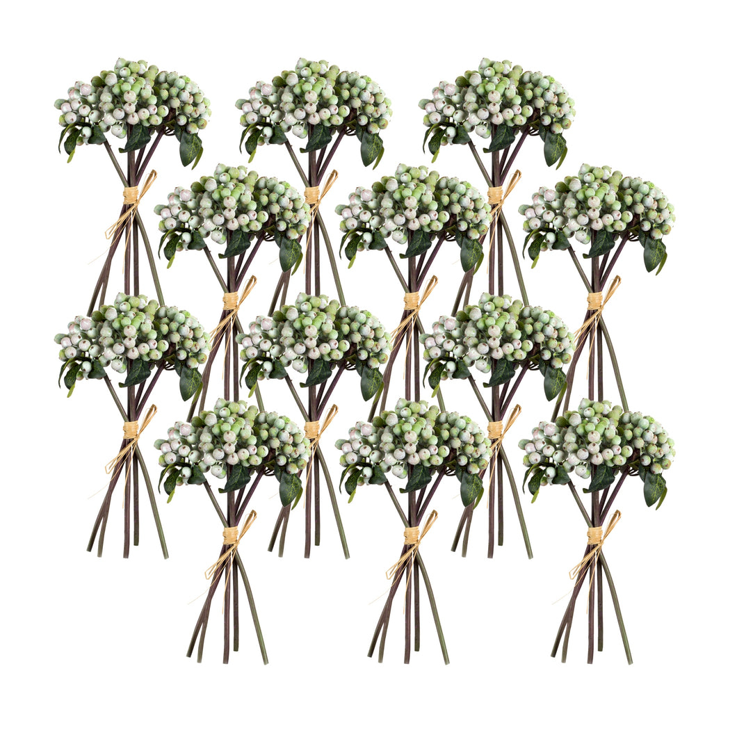 Green Berry Floral Bundle (Set of 12)