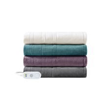 Load image into Gallery viewer, Plush Heated Throw ST54-0076 By Olliix
