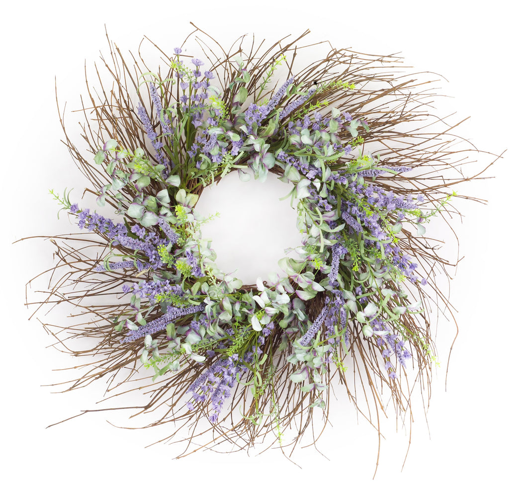 Mixed Floral Wreath 30.5