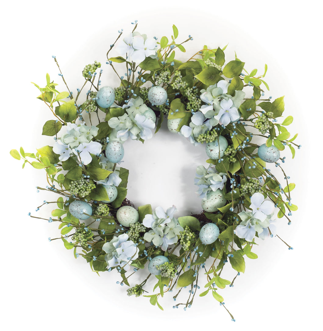 Spring Egg Floral Wreath 22