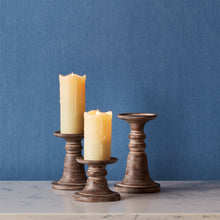 Load image into Gallery viewer, Traditional Stone Candle Holder (Set of 3)
