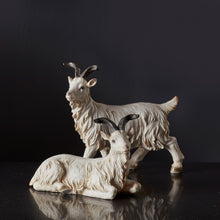 Load image into Gallery viewer, Rustic Mountain Goat Figurine (Set of 2)

