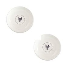 Load image into Gallery viewer, Stoneware Farmhouse Chicken Platter (Set of 2)
