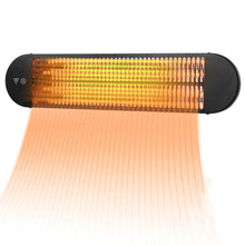 Load image into Gallery viewer, 750W/1500W Wall Mounted Infrared Heater with Remote Control

