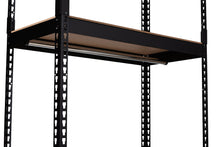 Load image into Gallery viewer, Baxton Studio Gavin Modern and Contemporary Black Metal 10-Shelf Closet Storage Racking Organizer
