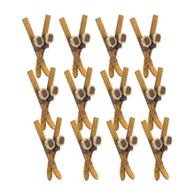 Load image into Gallery viewer, Vintage Wood Ski Boot Tree Ornament (Set of 12)
