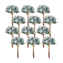 Load image into Gallery viewer, Soft Blue Hydrangea Floral Bundle (Set of 12)
