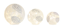 Load image into Gallery viewer, LED Frosted Silver Pinecone Orb (Set of 3)
