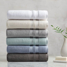 Load image into Gallery viewer, Plume 100% Cotton Feather Touch Antimicrobial Towel 6 Piece Set - BR73-2439
