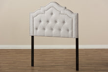 Load image into Gallery viewer, Baxton Studio Edith Modern and Contemporary Greyish Beige Fabric Twin Size Headboard
