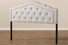 Load image into Gallery viewer, Baxton Studio Edith Modern and Contemporary Greyish Beige Fabric Queen Size Headboard
