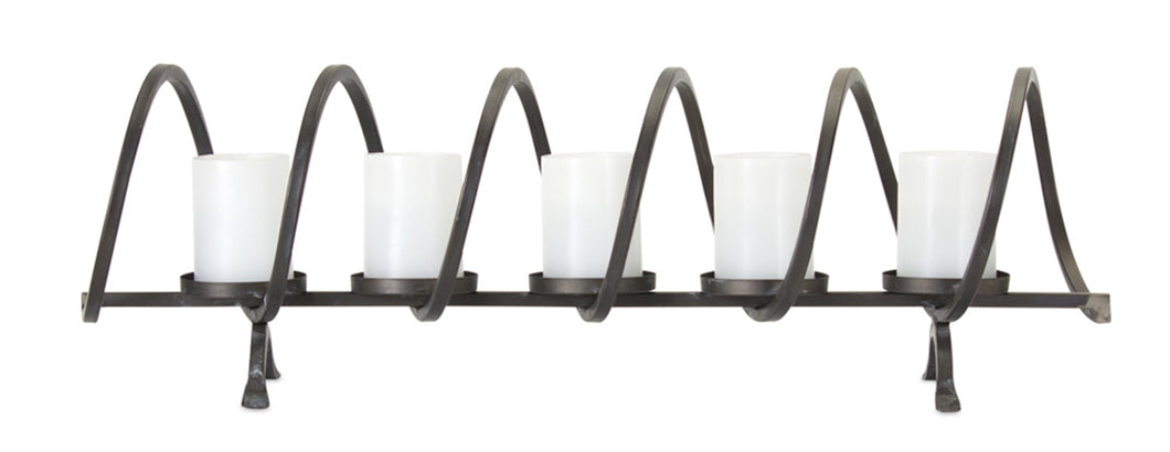 Modern Metal Sprial Candle Holder Centerpiece 31