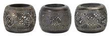 Load image into Gallery viewer, Ornamental Punched Metal Candle Holder (Set of 4)

