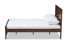 Load image into Gallery viewer, Baxton Studio Catalina Modern Classic Mission Style Brown-Finished Wood Full Platform Bed
